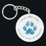 Hund Groomer Tvättar Vatten Tassar-utskrifter i ka<br><div class="desc">En modern vattenfärgsblå vatten tass avtryck-design. En perfekt design för hund,  hund,  tvätta och trimning av företag. Skapa din professionell hund Groomer Business marknadsföring med den här designen. Visa matchande objekt i den här designsamlingen för att anpassa ditt eget hund-område marknadsföring.</div>