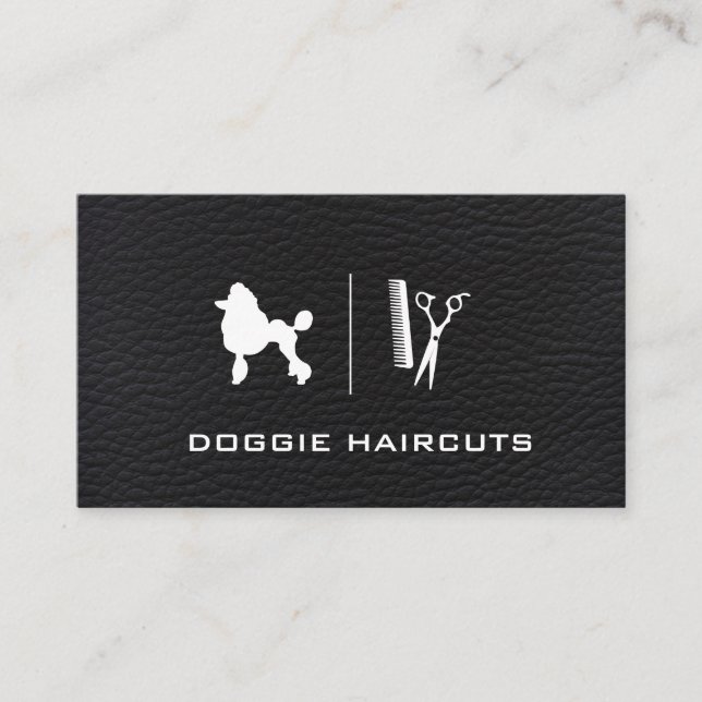 Hund Groomer Visitkort (Framsida)