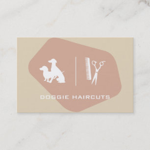 Hund Groomer Visitkort