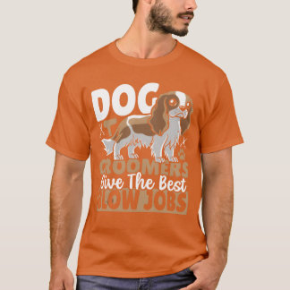 Hund Groomers Hund Grooming Groomer presentflicka T Shirt