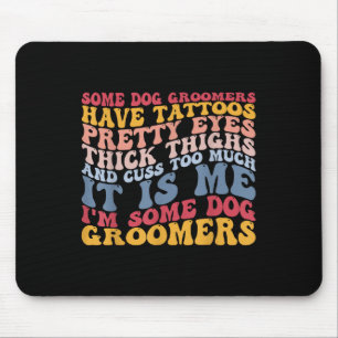 Hund Groomers Tattoos Ögon Thighs ger upphov till Musmatta