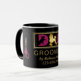 Hund Grooming Business Owner Coffee Mugg