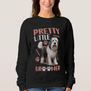 Hund Grooming Funny Söt Little Groomer Pet Groom T Shirt