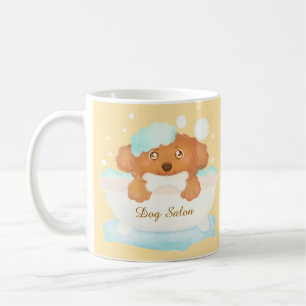 Hund Grooming Salon Kaffemugg