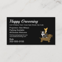 Hund Grooming Salon och Möte Visitkort