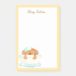 Hund Grooming Salon Post-it Block