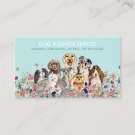 Hund Grooming Walking Sitta Service Visitkort