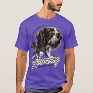 Hund GWP för peinter-jakt på tyska Wirehars T Shirt