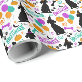 Hund Halloween Gift Wrapping Papper Presentpapper