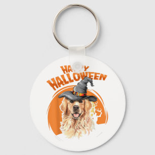 Hund Halloween Nyckelring