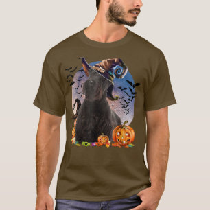 Hund Halloween Scottish Terrier Jack o lantern Pum T Shirt
