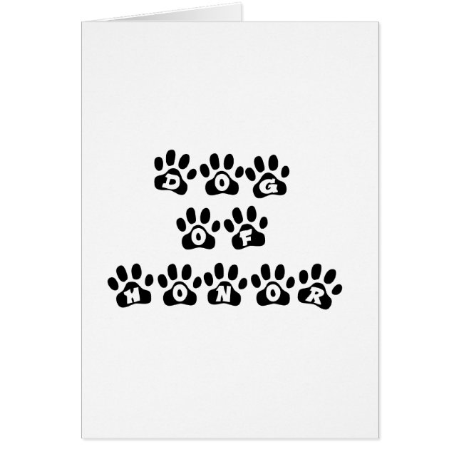 Hund Hälsningskort (Framsidan)