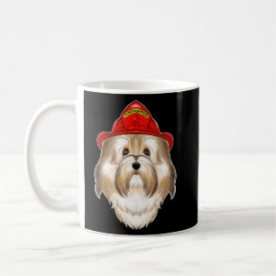 Hund Handler I Fireman Hund I Firefighter Havanes Kaffemugg