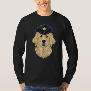 Hund Handler I Police Hund I Police Golden Retrie T Shirt