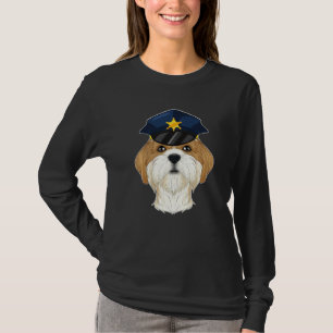 Hund Handler I Police Hund I Police Shih Tzu T Shirt