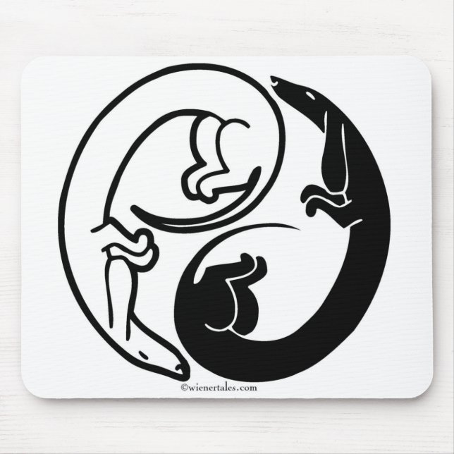 Hund- harmoni Mousepad Musmatta (Framsidan)