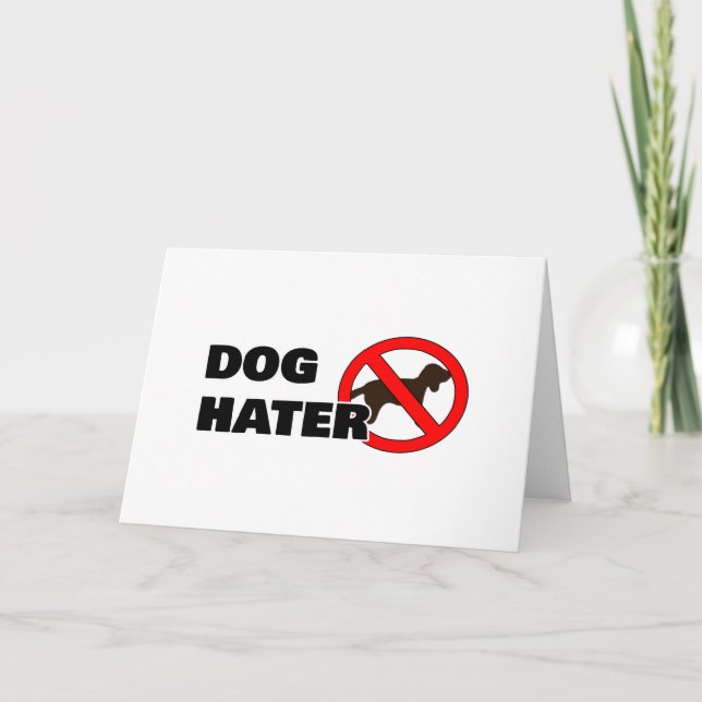 Hund Hater Kort (Framsida)