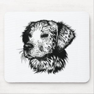 Hund Head Sketch Musmatta