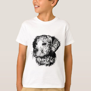 Hund Head Sketch T Shirt