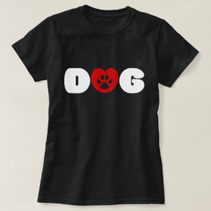 Hund Heart T-Shirt