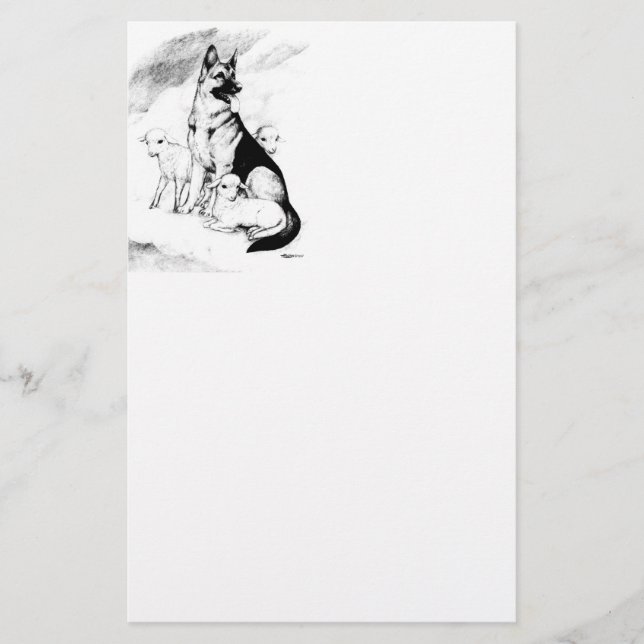 Hund Heaven Brevpapper (Framsida)