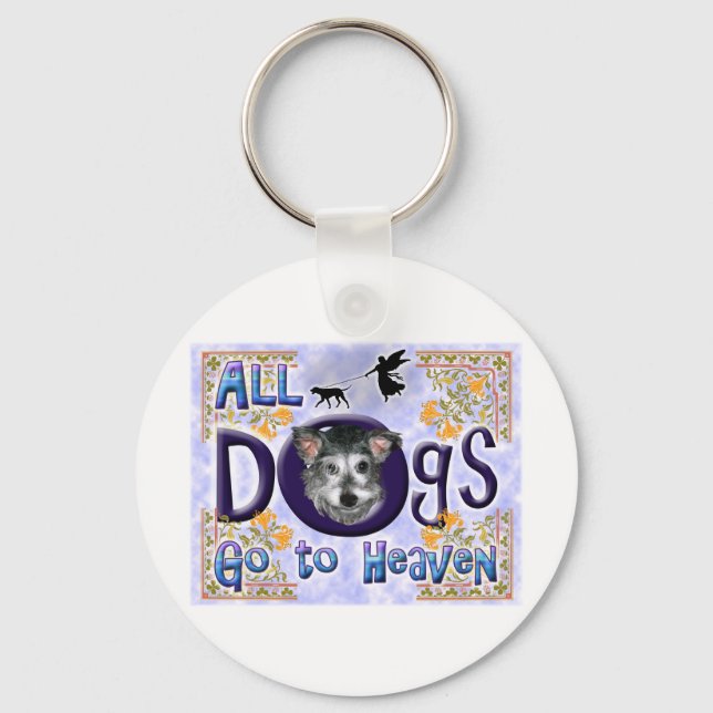 Hund Heaven Nyckelring (Framsida)