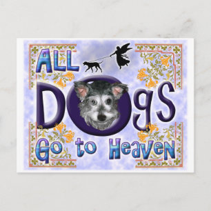 Hund Heaven Vykort