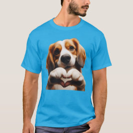 HUND Hjarta T Shirt