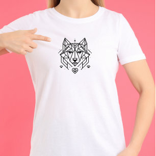 hund hjärta t shirt