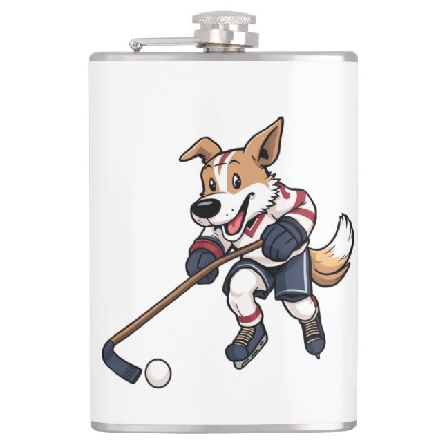 Hund Hockey Player Fickplunta (Framsidan)