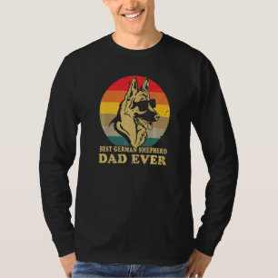 Hund Holders Synlige German Shepherd Pappa någonsi T Shirt