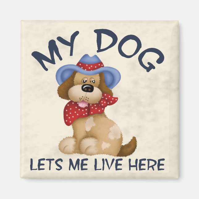 Hund House Magnet (Framsidan)