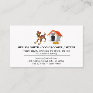 Hund House och Doggie Visitkort