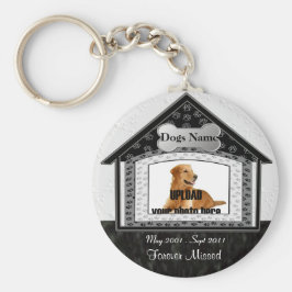Hund House Pet Memorial Nyckelring