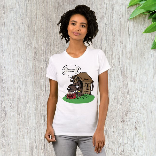 Hund House Womens T-Shirt (Skapare uppladdad)