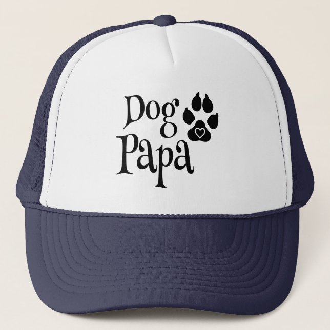 Hund hund älskare hund pappa keps (Framsida)