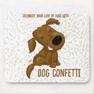 Hund hund Confetti Shedding Musmatta