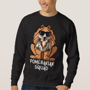 Hund Hund Kärlek R Funny Pommern Squad Lång Ärmad Tröja