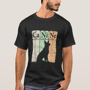 Hund Hund Periodisk Bord Inslag Pastel Hund Kärlek T Shirt