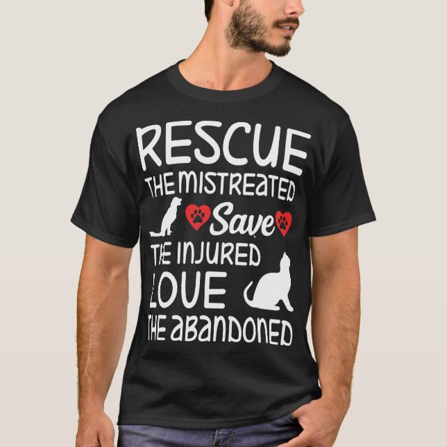 Hund Hundar T Shirt (Framsida)