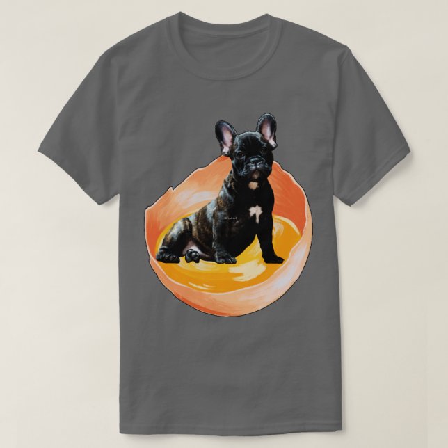 Hund i ägg24 t shirt (Design framsida)