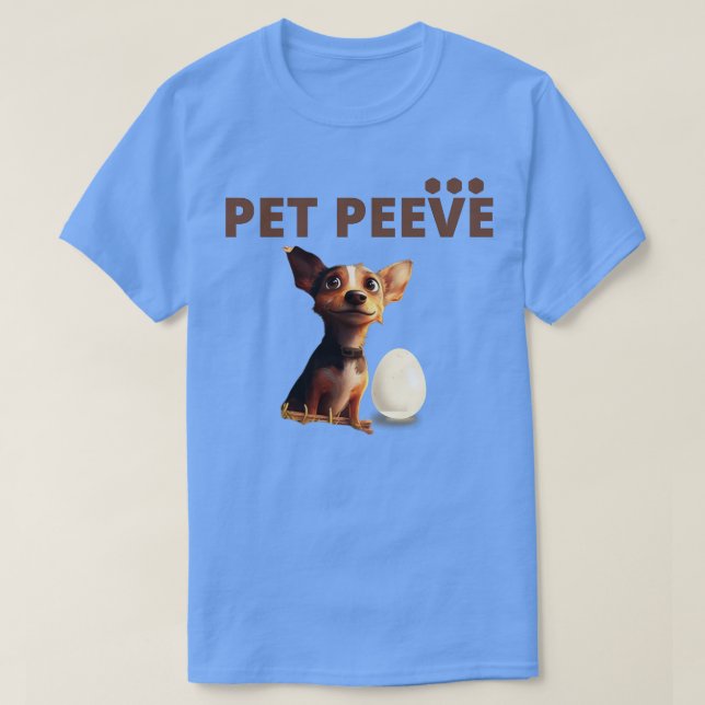 Hund i ägg 147 t shirt (Design framsida)