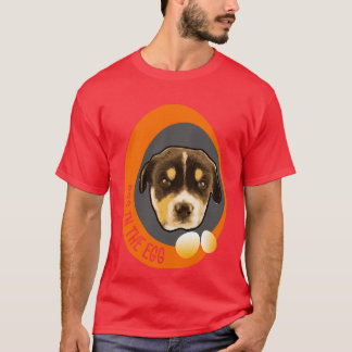 hund i ägg 16 t shirt