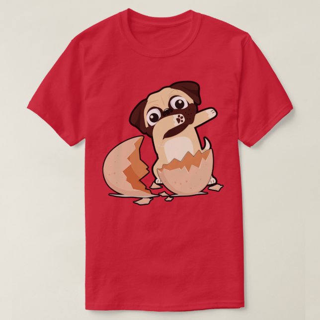 hund i ägg 172 t shirt (Design framsida)