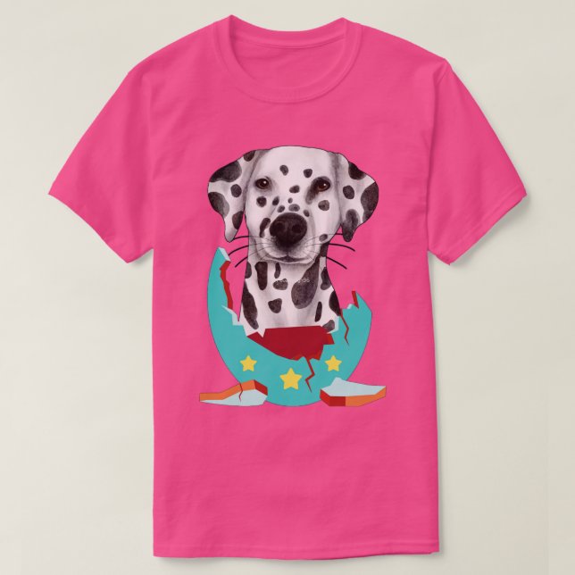 hund i ägg 177 t shirt (Design framsida)