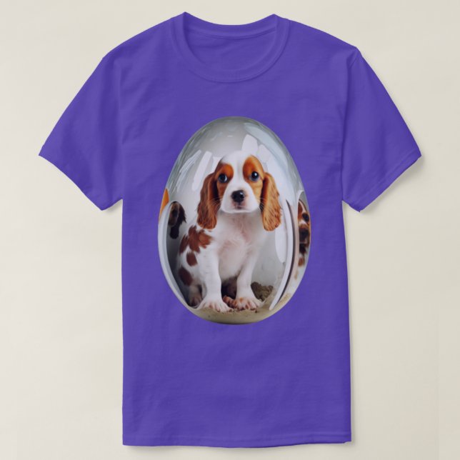 Hund i ägg 186 t shirt (Design framsida)