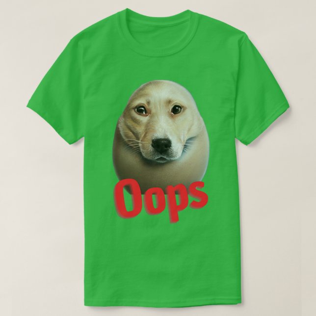 hund i ägg 1 t shirt (Design framsida)