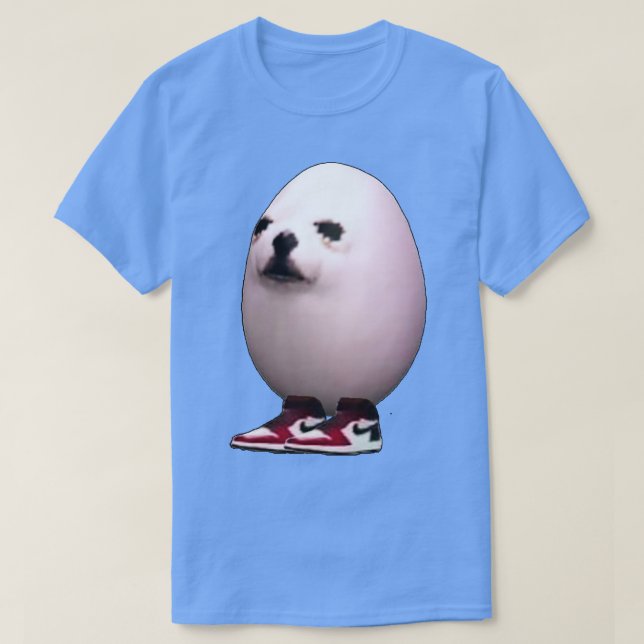 Hund i ägg 202 t shirt (Design framsida)