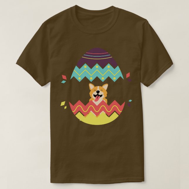 hund i ägg 227 t shirt (Design framsida)