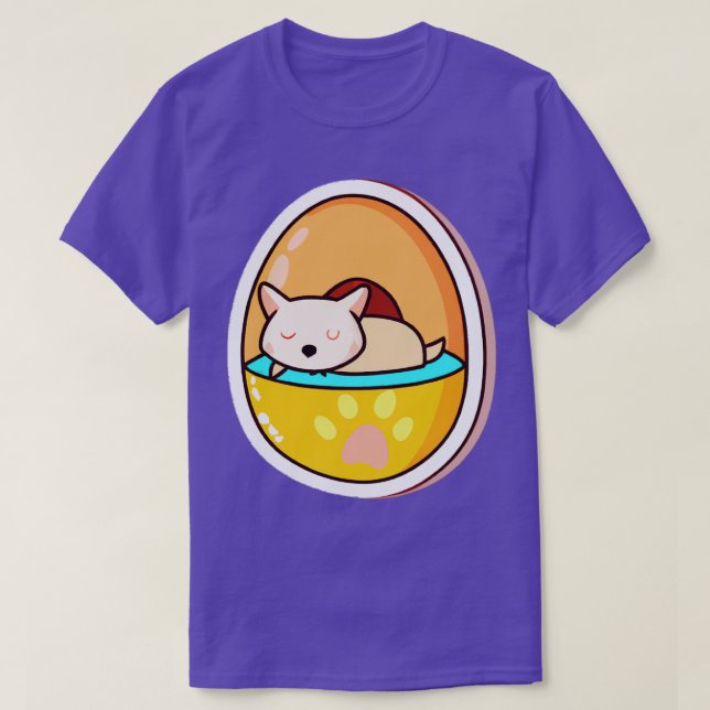 Hund i ägg 249 t shirt (Design framsida)